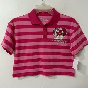 Disney girls cropped tee